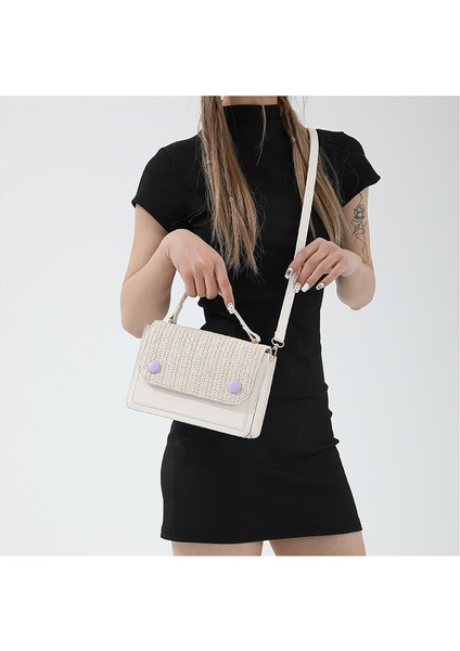 Çapraz Askılı Çanta Taşınabilir Yüksek Kaliteli Pu Malzeme Şık Düz Renk Stili Ayarlanabilir Omuz Askıları, Turuncu (Yurt Dışından) modelleri