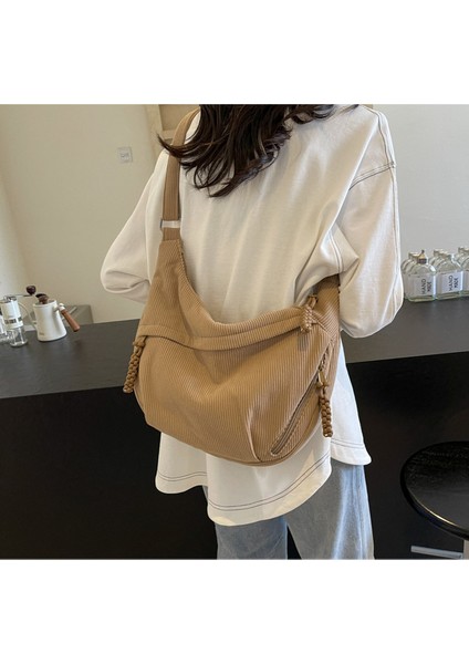 Çapraz Askılı Çanta Taşınabilir Yüksek Kaliteli Kadife Kumaş Düz Renk Taze Stil, Pembe (Yurt Dışından) modelleri