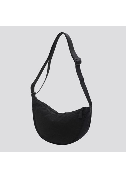 Çapraz Askılı Çanta Taşınabilir Yüksek Kaliteli Naylon Malzeme Yüksek Kaliteli Işçılik, Siyah (Yurt Dışından)