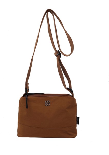 Çapraz Askılı Çanta Taşınabilir Yüksek Kaliteli Naylon Malzeme Kentsel Basit Düz Renk Stili, Turuncu (Yurt Dışından)