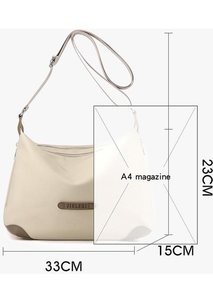 Çapraz Askılı Çanta Taşınabilir Yüksek Kaliteli Bakımı Kolay Sağlam Naylon Malzeme, Gri (Yurt Dışından) fiyatları