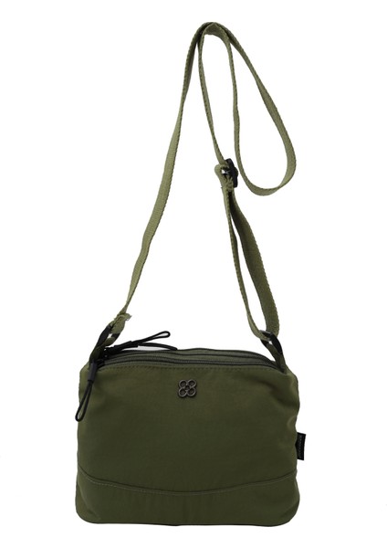 Çapraz Askılı Çanta Taşınabilir Yüksek Yoğunluklu Naylon Kumaş Mükemmel Işçılik Basit Stil, Koyu Yeşil (Yurt Dışından)