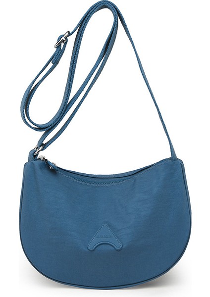 Çapraz Askılı Çanta Taşınabilir Yüksek Yoğunluklu Nefes Alabilen Naylon Kumaş Mükemmel Işçılik, Mavi (Yurt Dışından)