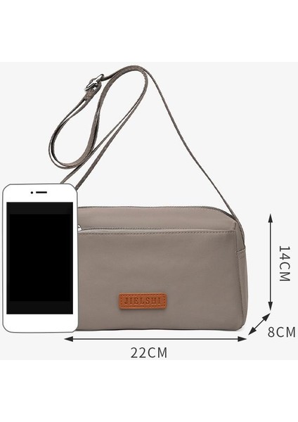 Çapraz Askılı Çanta Taşınabilir Yüksek Yoğunluklu Su Geçırmez Naylon Kumaş Mükemmel Işçılik, Siyah (Yurt Dışından) fiyatları