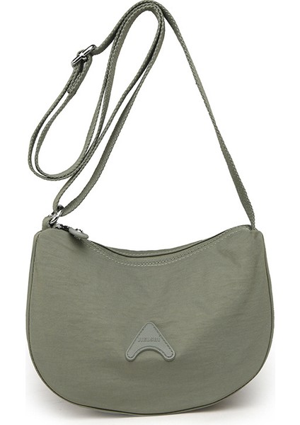 Çapraz Askılı Çanta Taşınabilir Yüksek Yoğunluklu Nefes Alabilen Naylon Kumaş Mükemmel Işçılik, Yeşil (Yurt Dışından)