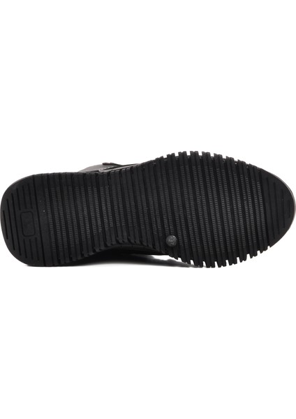 Z012 Siyah Içi Polarlı Deri Kadın Bot indirimleri