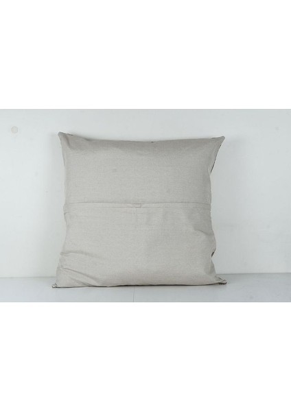 Kahverengi Renkli Geometrik El Dokuma Kilim Kırlent Kılıf 85 x 85 cm fırsatları