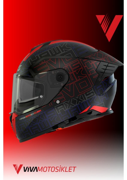 Axxıs Hawk Sv Evo Cubık C4 Matt Fluor Orange