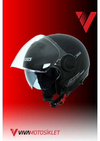 Axxıs Raven Sv Solıd Matt Black
