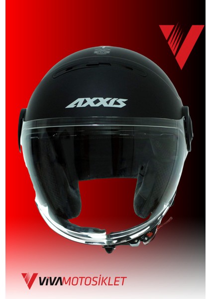 Axxıs Raven Sv Solıd Matt Black