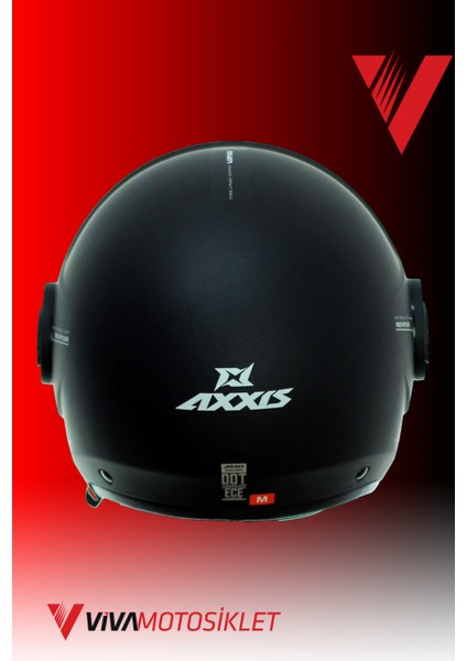 Axxıs Raven Sv Solıd Matt Black