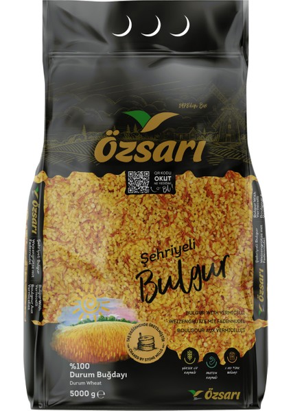 Şehriyeli Pilavlık Bulgur Çuval 5 kg