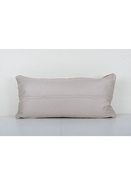 Kahverengi Renkli Geometrik El Dokuma Kilim Kırlent Kılıf 45 x 90 cm fırsatları