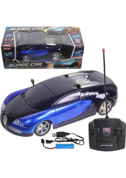 1:18 Four Pass Simulation - Uzaktan Kumandalı Şarjlı Araba