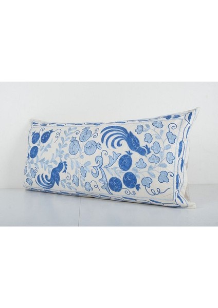 Kopya - Çiçek Desenli Etnik Suzani Kırlent Kılıfı El Dokuma Kırlent Kılıf 45 x 90 cm modelleri