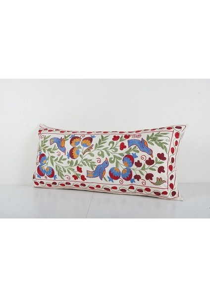 Hayvan Desenli Vintage Etnik Suzani Kırlent Kılıfı, El Dokuma Kırlent Kılıf (Içliksizdir) modelleri