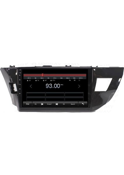 Toyota Corolla (14-16) Android 8gb Ram 128GB Rom 8 Çekirdek Multimedya