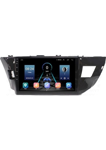 Toyota Corolla (14-16) Android 8gb Ram 128GB Rom 8 Çekirdek Multimedya fiyatları