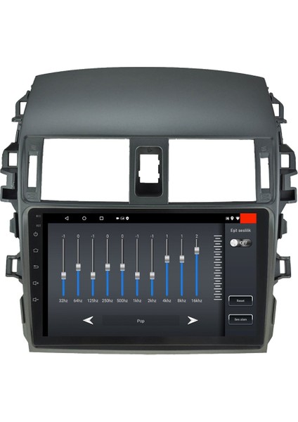 Toyota Corolla (07-13) Android 8gb Ram 128GB Rom 8 Çekirdek Multimedya