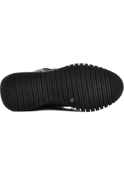 Z012 Siyah Içi Polarlı Deri Kadın Bot indirimleri