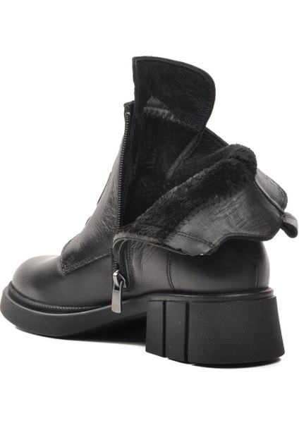 9906 Siyah Içi Polarlı Deri Kadın Bot fırsatları