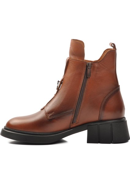 9906 Taba Içi Polarlı Deri Kadın Bot modelleri