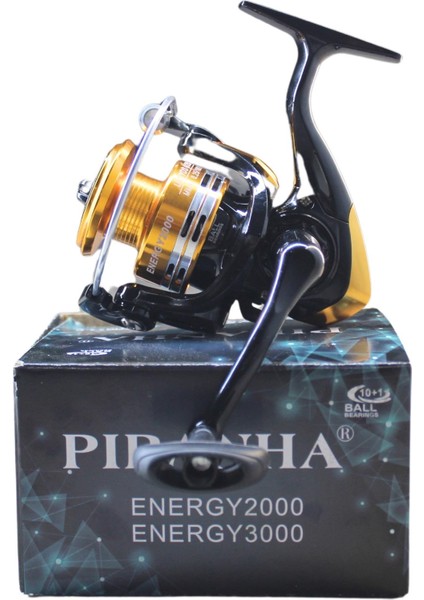 Piranha Energy 10+1 Bilya 6000'LİK Metal Kafa Olta Makinası fiyatları