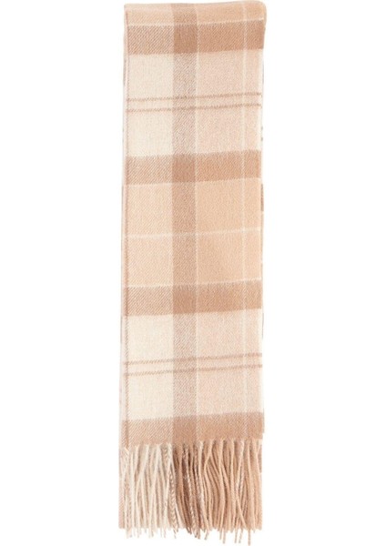 Tartan Kaşmir Şal CM71 Camel