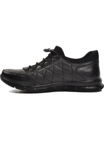 103 Siyah Deri Erkek Günlük Ayakkabı modelleri