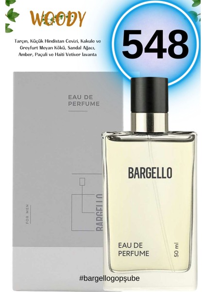 548 Woody 50 ml Edp Erkek Parfüm