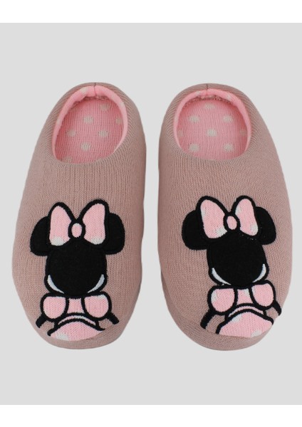 MİİMİ - Minnie Mouse Detaylı Pembe Kadın Ev Terliği fiyatları