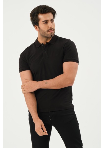 Polo Yaka Kısa Kollu Pike Erkek T-Shirt - BU02 fiyatları