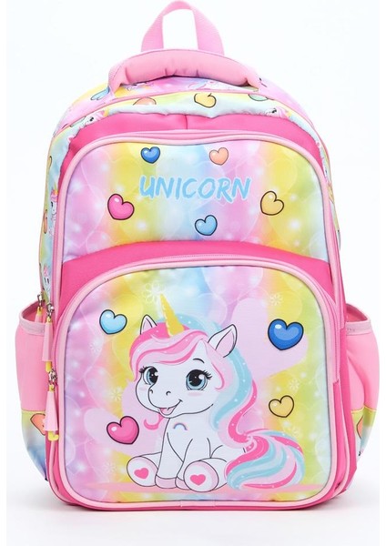 Soft Unicorn Okul Çantası + Beslenme + Kalemlik + Kız Sırt Çantası Atcık Çanta fiyatları