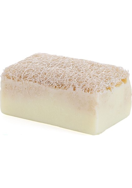 Doğal Kabak Lifli El Yapımı Sabunu Keçi Sütü' 120 Gr