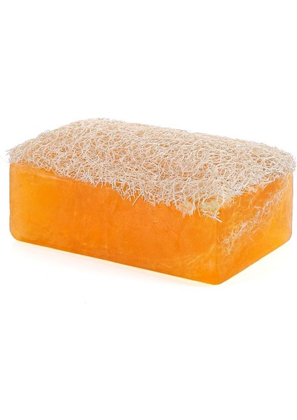 Doğal Kabak Lifli El Yapımı Sabunu'safran' 120 Gr