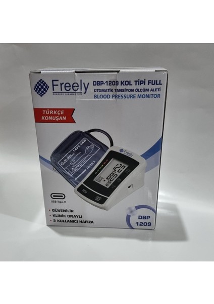 DBP-1209 Kol Tipi Türkçe Konuşan Tansiyon Aleti