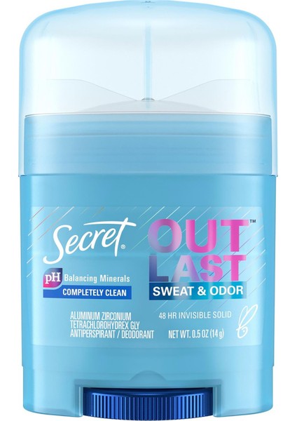 Outlast Completely Clean Antiperspirant Deodorant 14gr