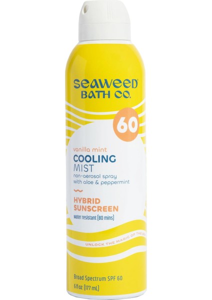 Seaweed Bath Co. Spf60 Cooling Mist Güneş Spreyi 177ml