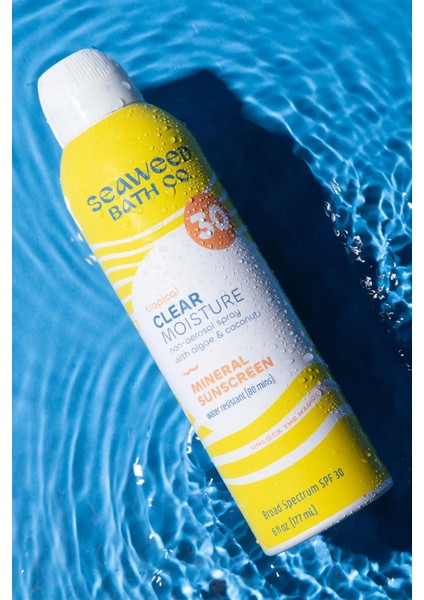 Seaweed Bath Co. Spf30 Clear Moisture Güneş Spreyi 177ml