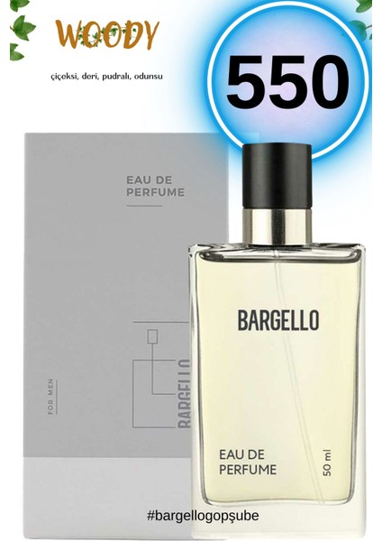 550 Woody Erkek Parfüm 50ml Edp