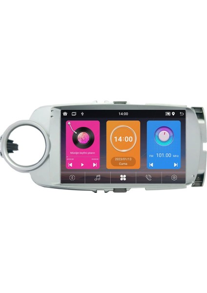 Toyota Yaris (12-17) Android 8gb Ram 128GB Rom 8 Çekirdek Multimedya