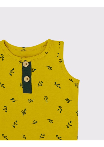 Bebek Doğal Baskılı Şort ve Tişort Takım fiyatları