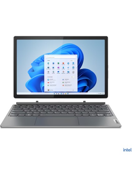 Ideapad Duet 5 12IRU8 Intel Core i7 1355U 16GB 512GB SSD 12.4" 2.5k (2560X1600) Freedos İkisi Bir Arada Bilgisayar 83B30048TX