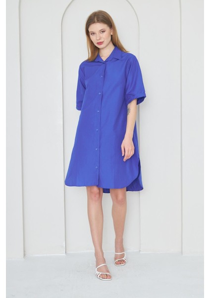 Saks Gömlek Elbise - BGE14