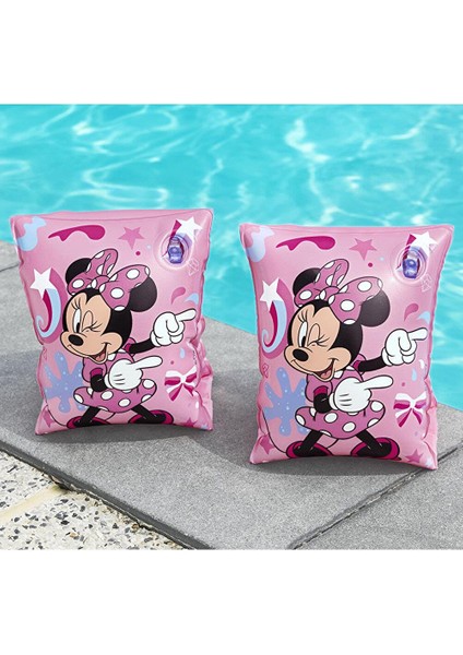 Masho Trend 3-6 Yaş 56 cm Minnie Mouse Can Simidi + Minnie Mouse Kolluk Deniz Simidi, Kız Can Simiti