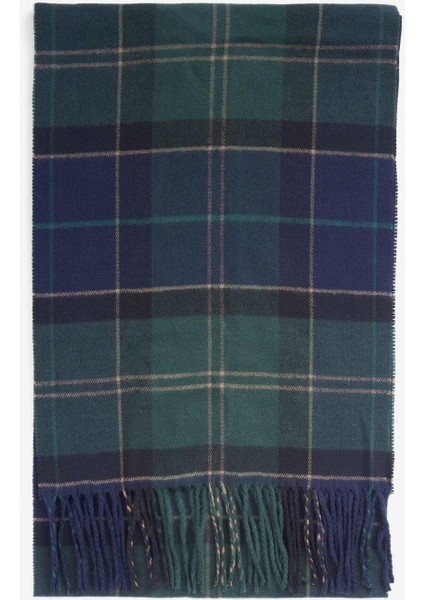 Unisex Galingale Tartan Atkı TN23 Green Loch Tartan