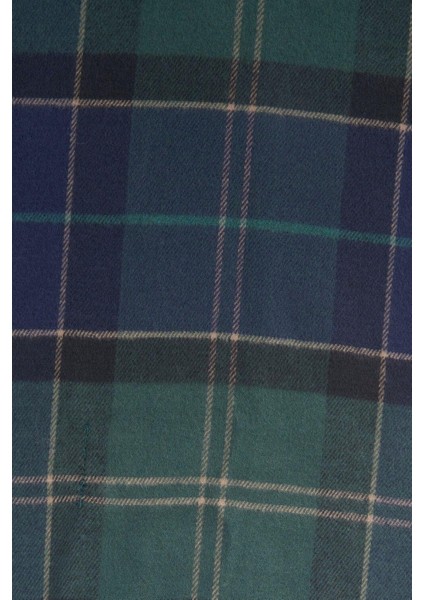 Unisex Galingale Tartan Atkı TN23 Green Loch Tartan