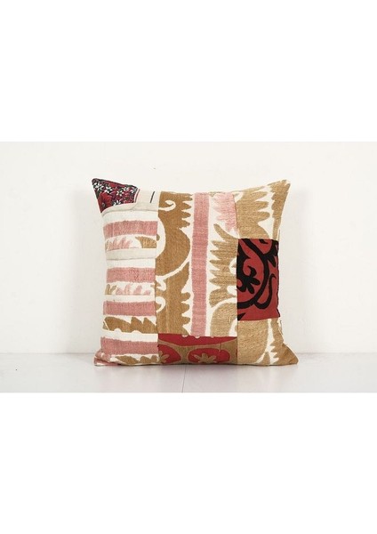 Patchwork Suzani Kırlent Kılıfı El Dokuma Kırlent Kılıf