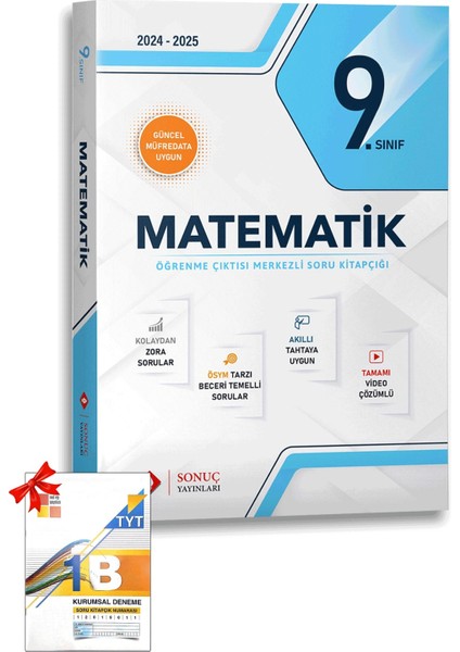 9.sınıf Matematik Modüler Set 2024-2025 Güncel Son Baskı