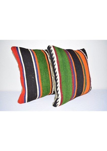 El Dokuma Çizgili Set Kilim Kırlent Kılıf fiyatları